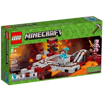 Lego set Minecraft the nether railway LE21130